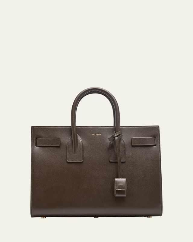 Sac De Jour Small Top-Handle Bag in Smooth Leather